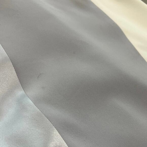 Diane Von Furstenberg Sleeveless Silk Floor Length Gown w/ Sequins Appliqué Sz 2 - Picture 6 of 9